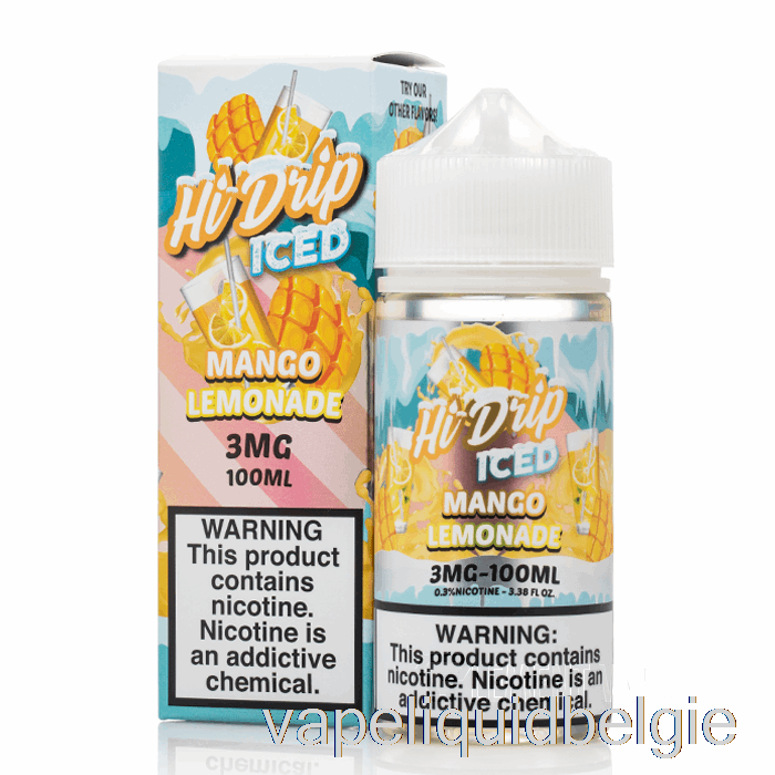 Vape België Ijskoude Mangolimonade - Hi-drip E-liquids - 100ml 3mg